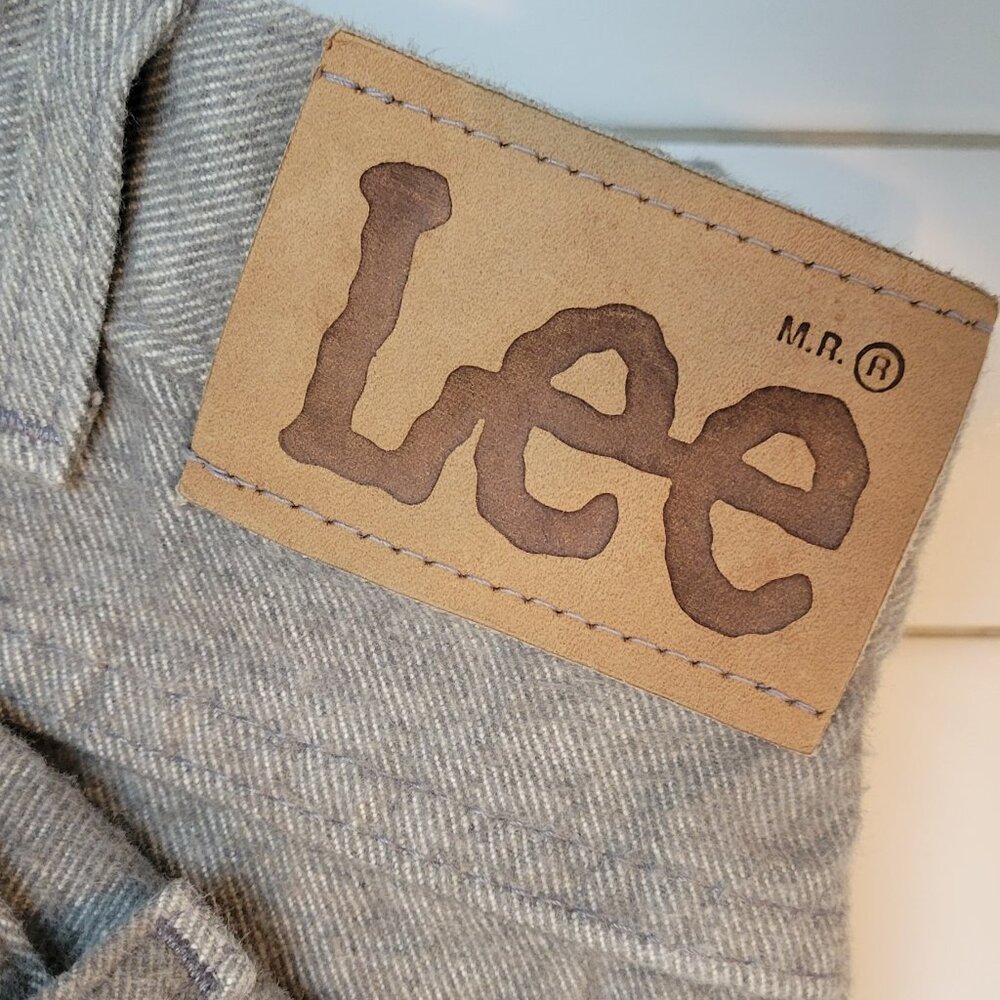 Gray Flannel Lee Jeans